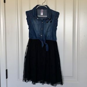 Justice girls dress size 8.